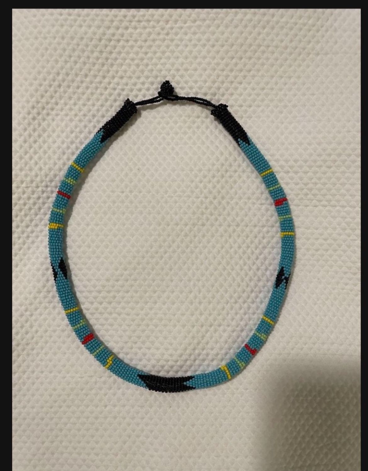 New Beaded Tribal Rope Necklace