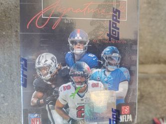 Topps Signature NFL 2025 Blaster boxes