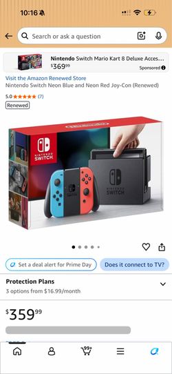 Nintendo Switch 3D Mario World Game Console