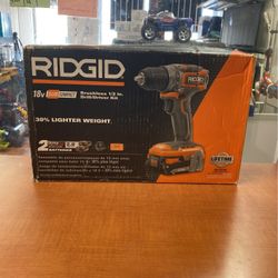 Ridgid 18 V Sub Compact Drill Driver Brushless 1/2in