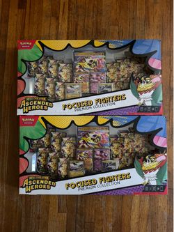 Pokemon Ascended Heroes Focused Fighters