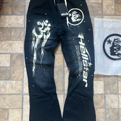 Hellstar Black Sweatpants 