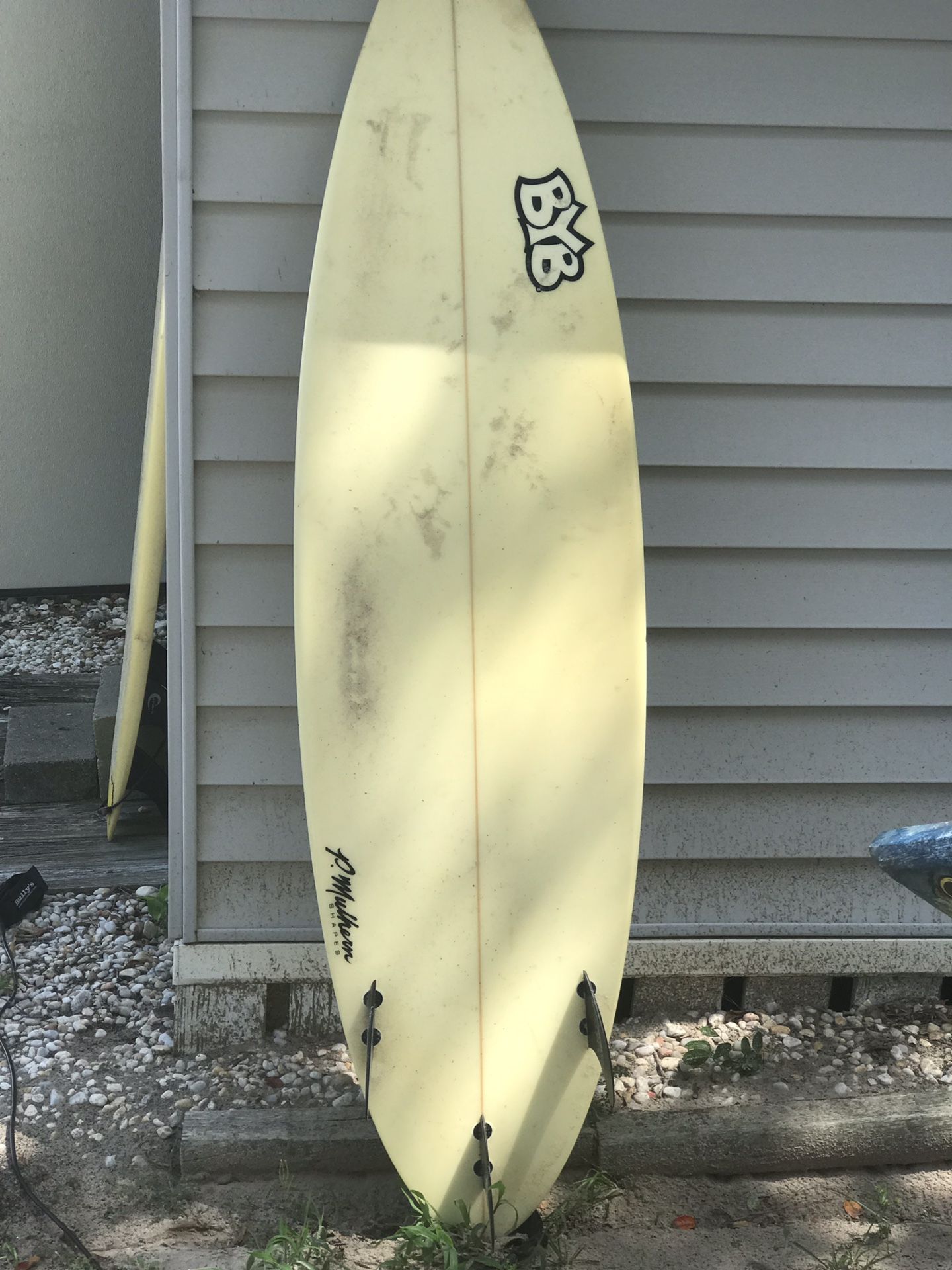 BYB board P. Mulhern surfboard