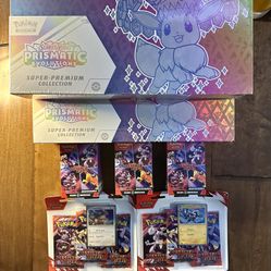 Pokémon Cards For Sale! Sealed Prizmatic Evolutions And Destined Rivals Boxes 