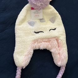 Unicorn beanie W/ Earmuffs 