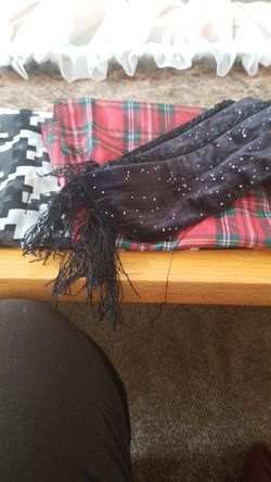 3 scarves