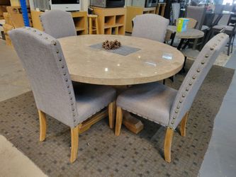 Nuevo Juego De Comedor 🪑4Sillas pagó inicial es de $54 no se necesita crédito 💳