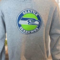 Embroidered custom hoodie, Seahawks
