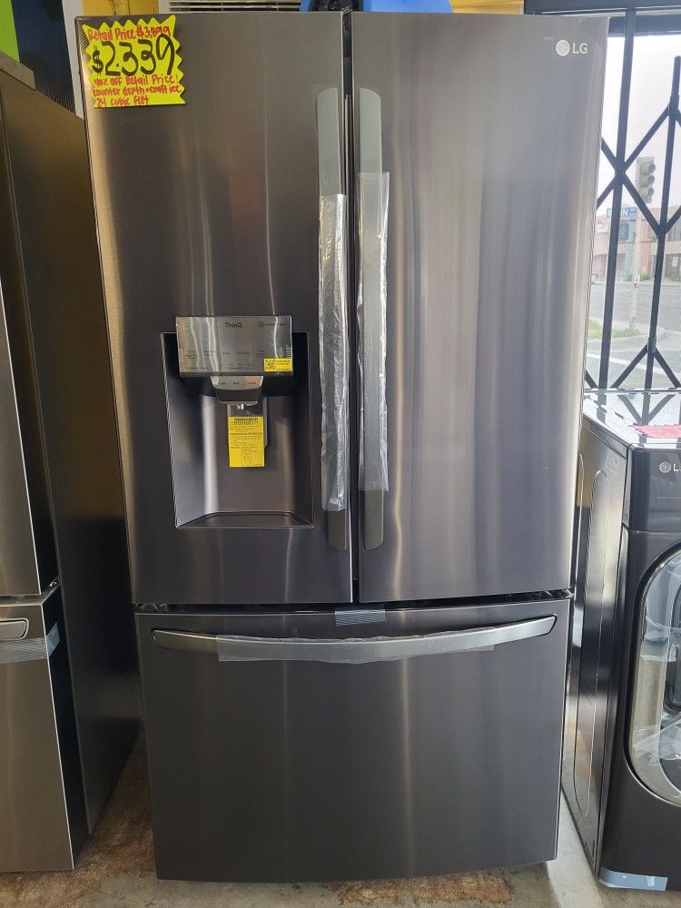 LG French Door Craft Ice Counter Depth 24 Cubic. Feet.