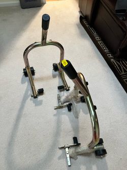 Motorcycle stands front/rear