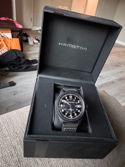 Hamilton Khaki titanium field watch Transformers movie