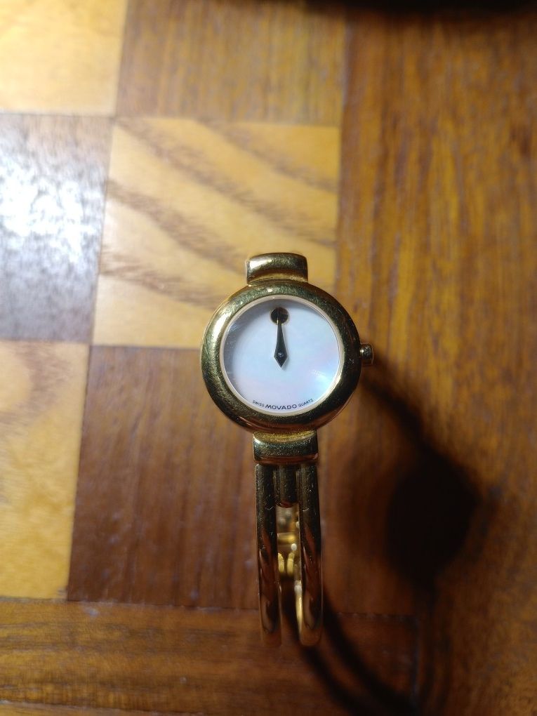 Ladies Movado Bangle Style Quartz Watch No Box