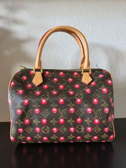 Louis Vuitton Takashi Murakami Bag Cherry Monogram LV Purse  