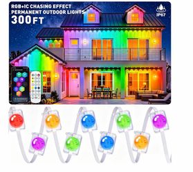 300FT RGB+IC Permanent Outdoor Lights
