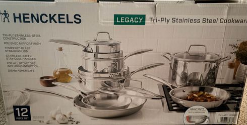 HENCKELS LEGACY Tri-Ply Stainless Steel Cookware