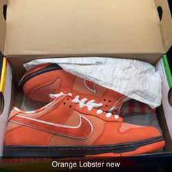 Orange Lobster SB Dunks