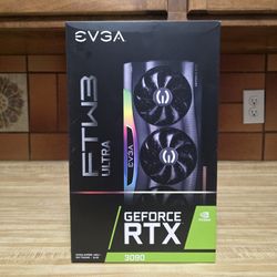 3090 EVGA FTW3 GRAPHICS CARD