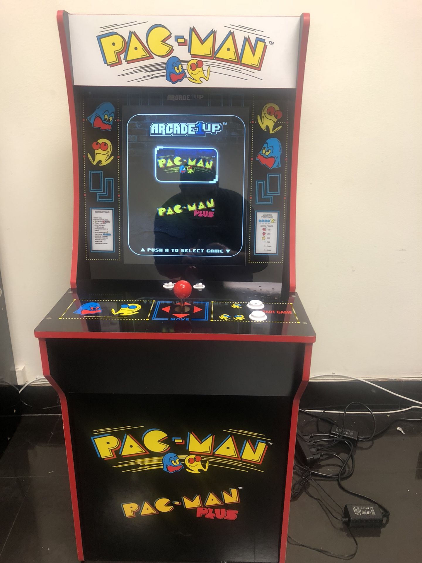 Pac-Man Pacman arcade machine arcade box video game console arcade cabinet two games