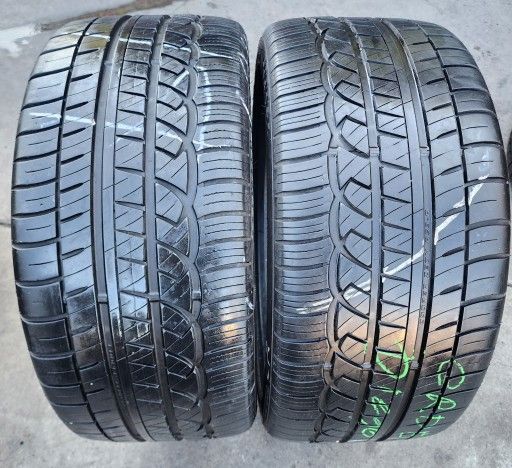 2 USED TIRES COOPER 255/35/19