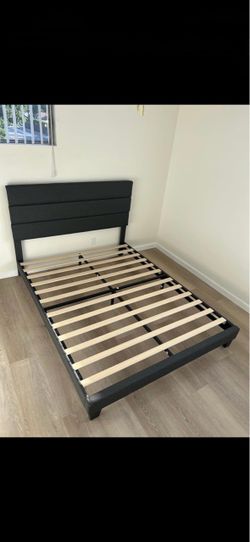 Queen Size Bed Frame & Mattress