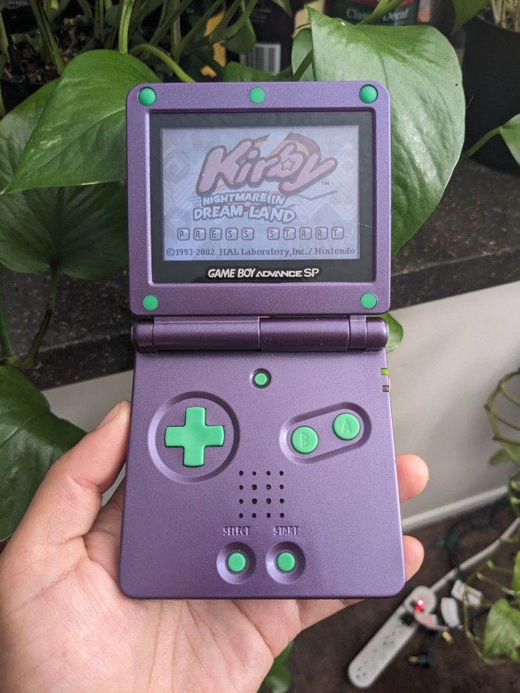 Custom Gameboy Advance SP GBA SP