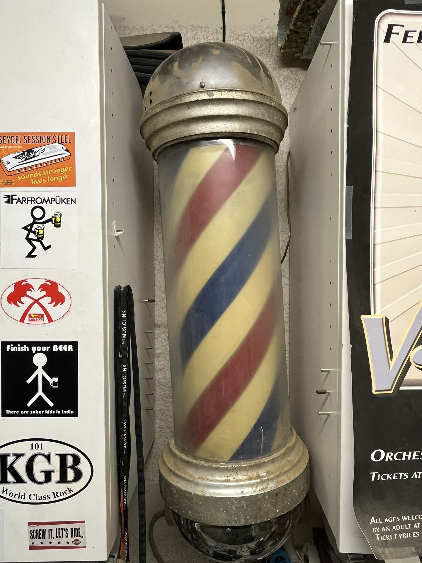 Antique Barber Pole