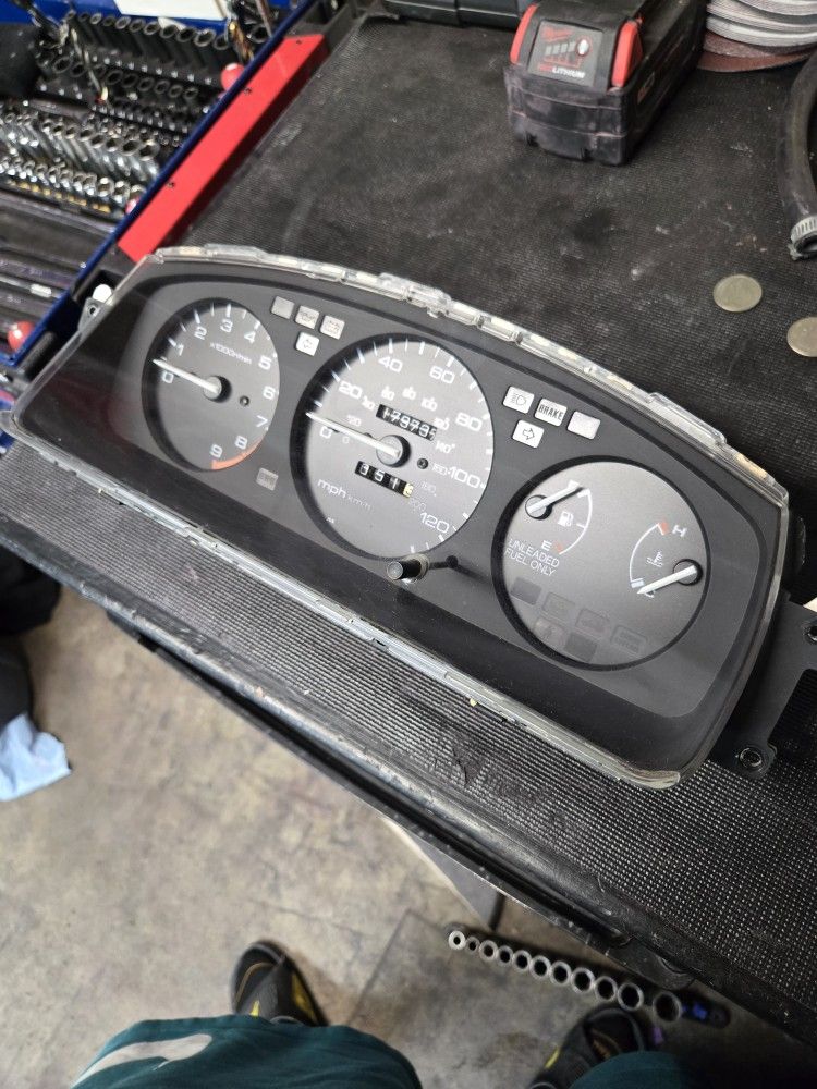 Eg Hatchback 92 95 Oem Si Cluster Clean Parts