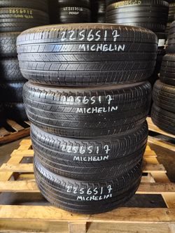 225 65R 17 MICHELIN PRIMACY TIRES 2256517 USED TIRES (SET) MOUNT BALANCE INCLUDED