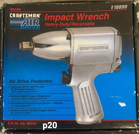 Craftsman Air Impact Wrench See Pics