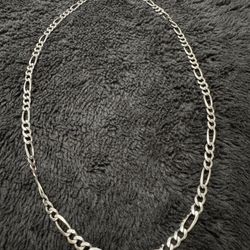 92.5 Silver Figaro Style Chain