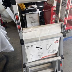 Ladder Escalera LITTLE GIANT MULTI LADDER M17 A Frame- Like New 