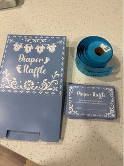 Cielito Lindo Baby Shower Diaper Raffle Box