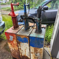 Antique Vintage Oil Lubesters 1930-50