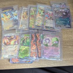 EX Rare Pokemon Cards And Master Ball Cards Bundle