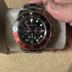 MICHAEL KORS Oversized Everest Silver-Tone Watch