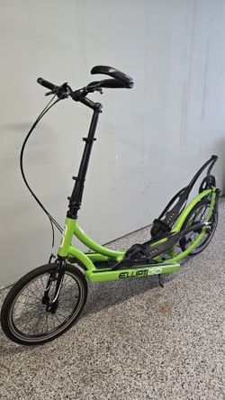 Rare Eliptigo 8S Lime Green Bicycle