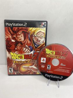 Dragon Ball Z: Budokai PS2 (Sony PlayStation 2) Case & Game Tested Working