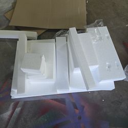 Styrofoam blocks