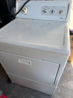 Kenmore White Front-Load Dryer