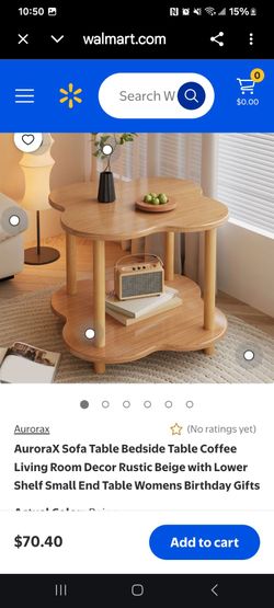 Small end table