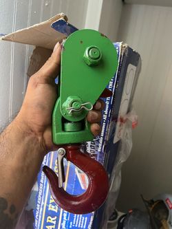 Heavy Duty Steel Pulley Block with Hook