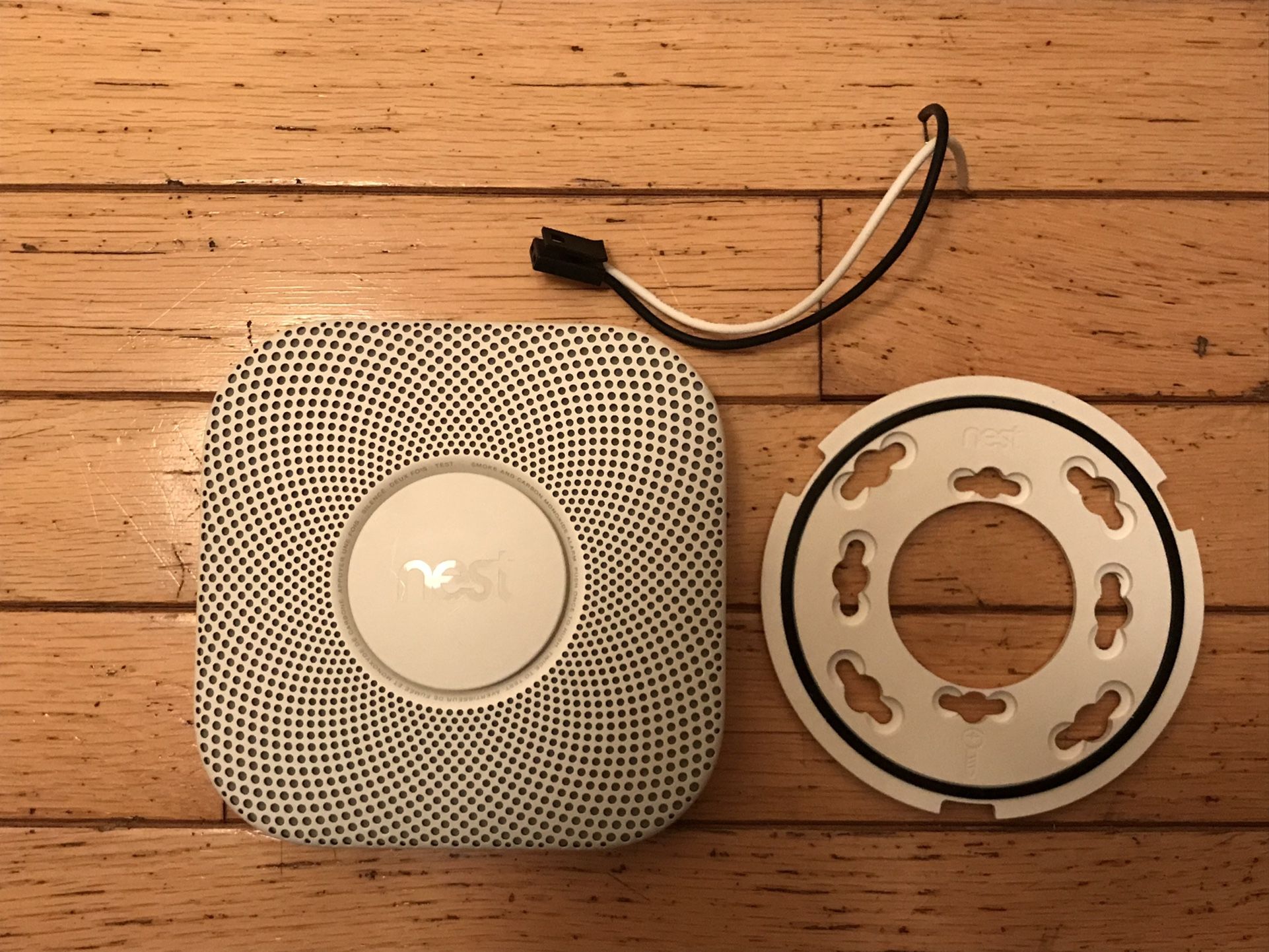 Nest Protect Smoke CO Detector Wired