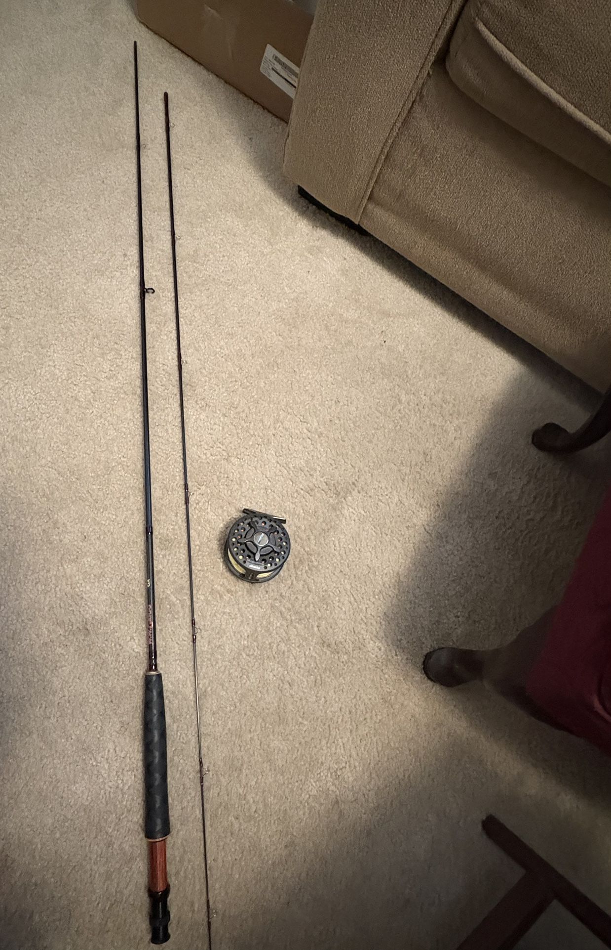 W.W. Grigg Fly Rod And Okuma Reel
