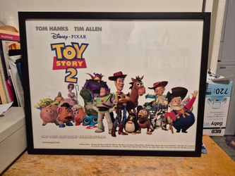 Toy Story 2 Disney Pixar Framed Movie Poster