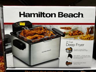Hamilton Beach 21 Cup Deep Fryer