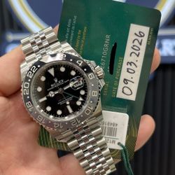 Rolex GMT MASTER II Bruce Wayne on Jubilee 2026 Brand New