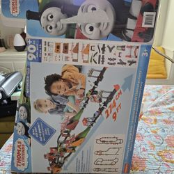 Thomas And Friends, Thomas And Percy Cargo Race Train Set Open Box Without Thomas