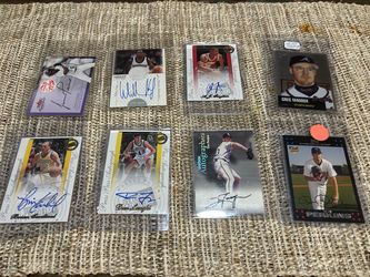 Lot Signed Sports Trading Cards/othersb