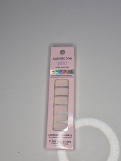 DASHING DIVA Gloss Ultra Shine Gel Color 27 Nail Strips Pastel Pink Y29L1