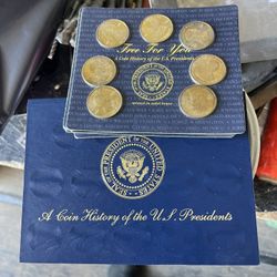 Collection Of President Coins 